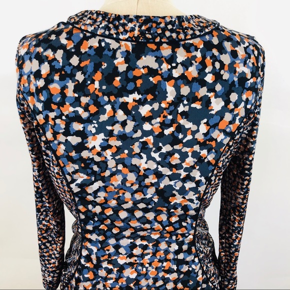 BCBGMAXAZRIA, Francine, Sz S, Navy/Multi Dress - Picture 5 of 8